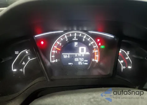 2017 Honda Civic Lx z USA, uszkodzony, nr VIN 2HGFC4B50HH310479